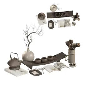 Japandi decor set